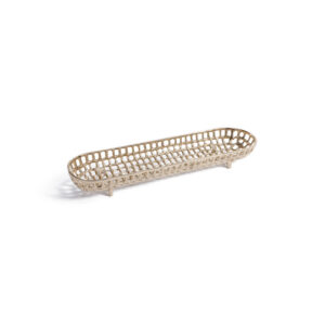 Gold Oval Alloy Tray